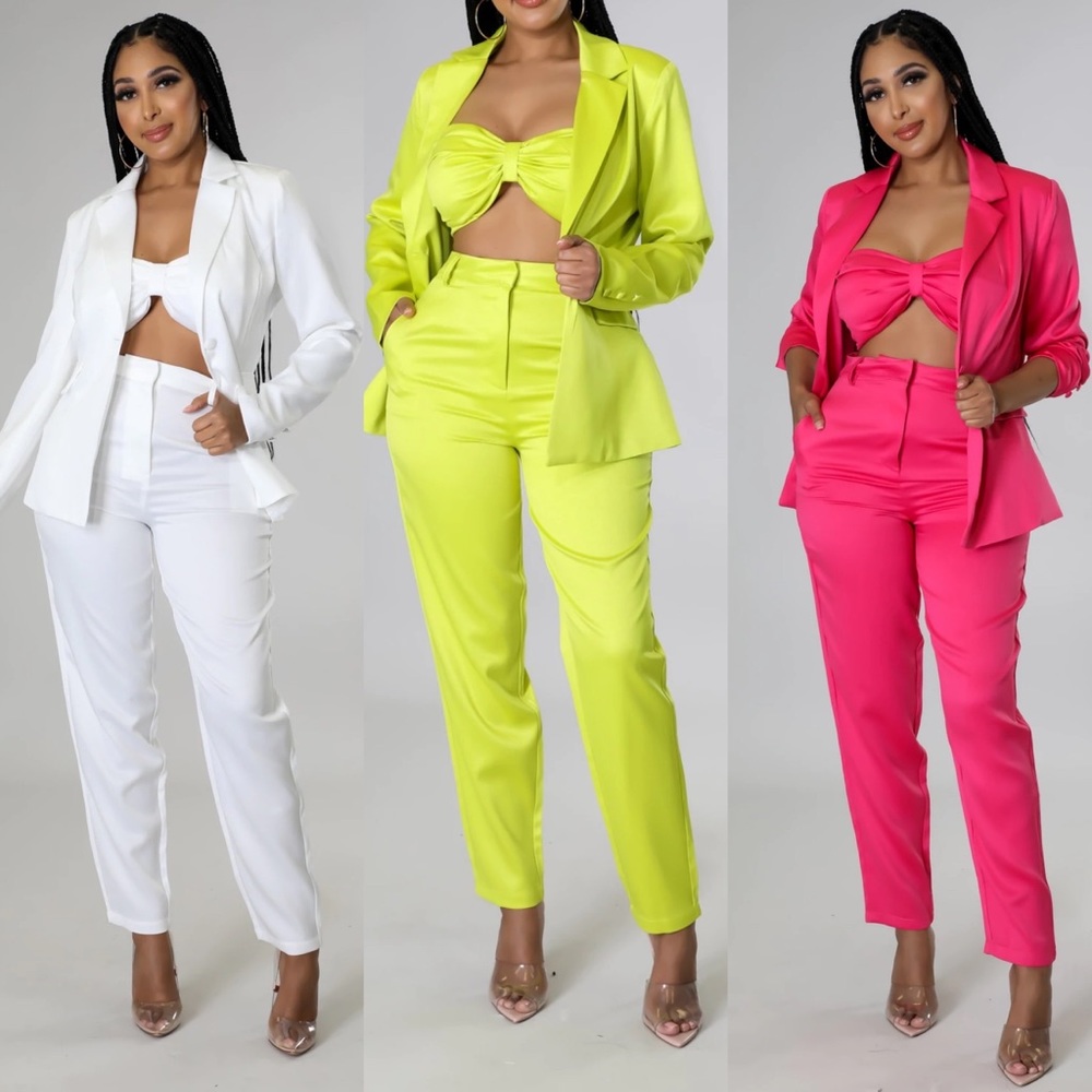 3 piece suit sets